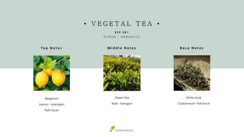 Reed Diffuser Vegetal Tea ก้านธูปหอม,น้ำมันหอมระเหย,น้ำหอมปรับอากาศ